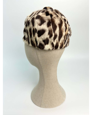 Gorro de estampado felino