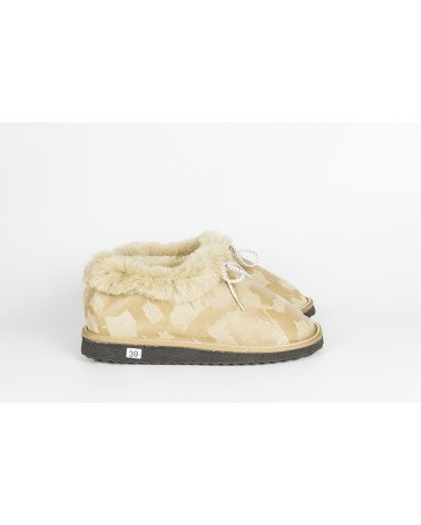 zapatillas cerradas con pelo