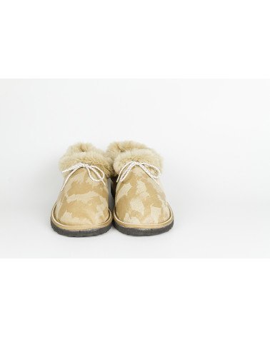 zapatillas cerradas con pelo