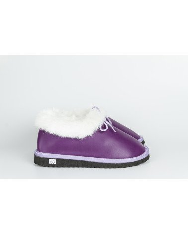 zapatillas cerradas con pelo