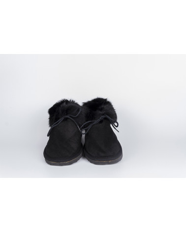 zapatillas cerradas con pelo