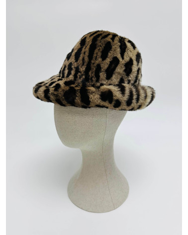 Gorro de estampado felino