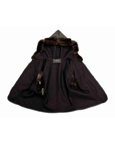 CHALECO DE LANA Y CHINCHILLA