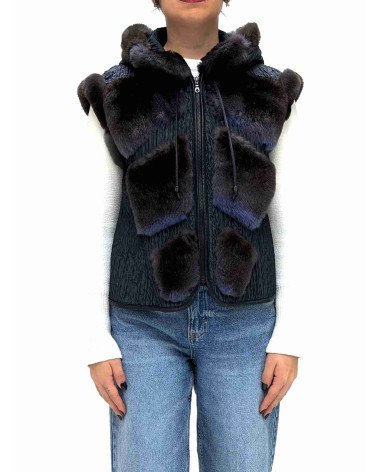 CHALECO DE CHINCHILLA