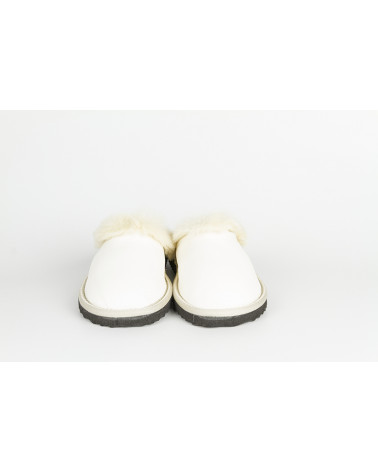 zapatillas destalonadas con pelo