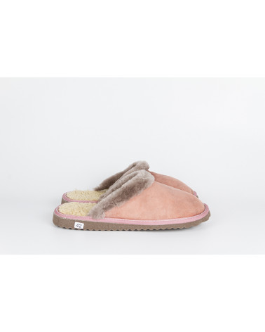 zapatillas destalonadas con pelo