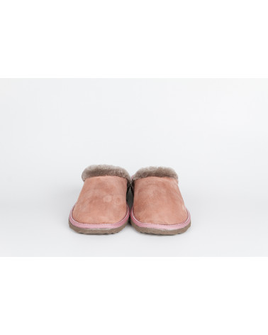 zapatillas destalonadas con pelo