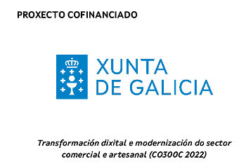 cofinanciado por la Xunta de Galicia #comercio360