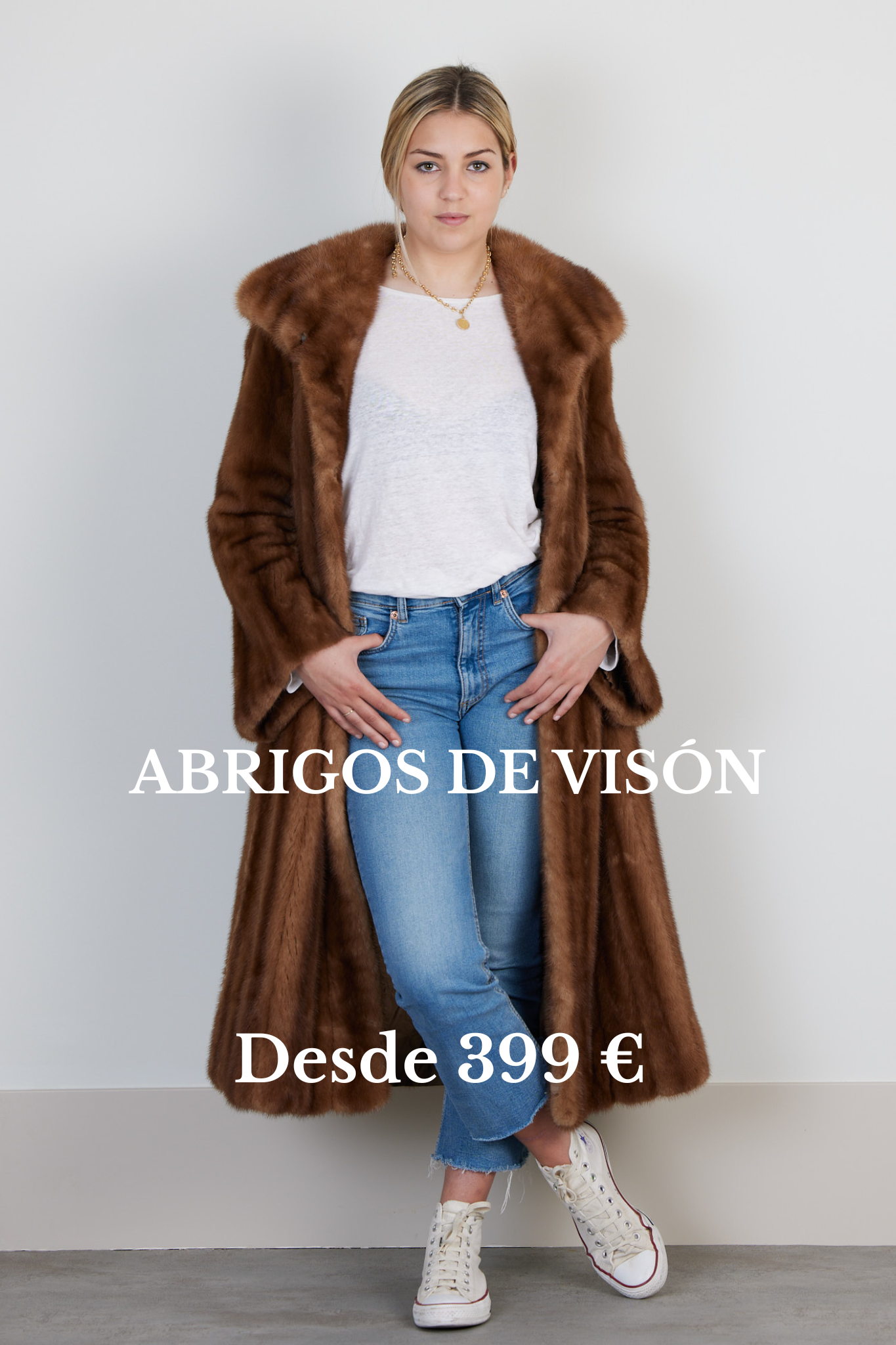 Chaquetones de visón